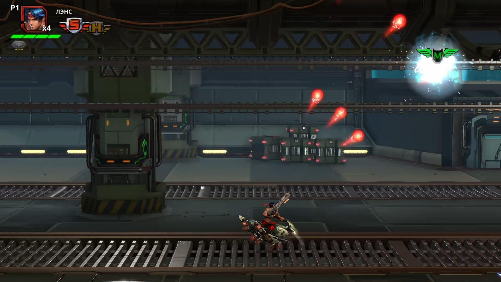 Contra Operation Galuga - геймплей игры Windows